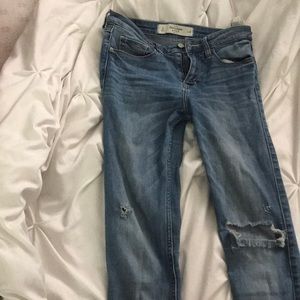 Abercrombie & Fitch ripped jeans